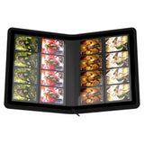 Ultimate Guard 8-Pocket ZipFolio XenoSkin Black CardsRfun