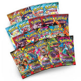 18 Booster Packs aus 5 Sets – Phantasmal Flames, Mega Evolution, Destined Rivals, Journey Together, Surging Sparks