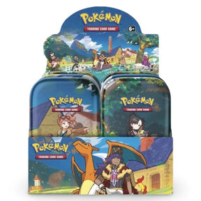 Pokemon Crown Zenith Mini Tin Display mit allen 5 Galar-Trainer-Designs – bei CardsRfun