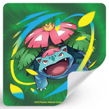 Pokemon Mega Venusaur ex Premium Collection – wiederverwendbarer Tech Sticker mit Venusaur-Artwork in Gruen