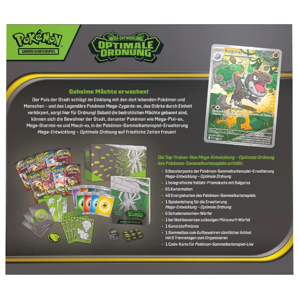 Pokemon Optimale Ordnung - Top Trainer Box (DE) CardsRfun
