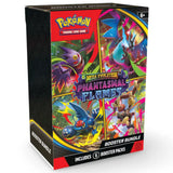 Pokemon Phantasmal Flames Booster Bundle – Mega Glurak X, Mega Gengar, Mega Heracross und Mega Lopunny auf der Box