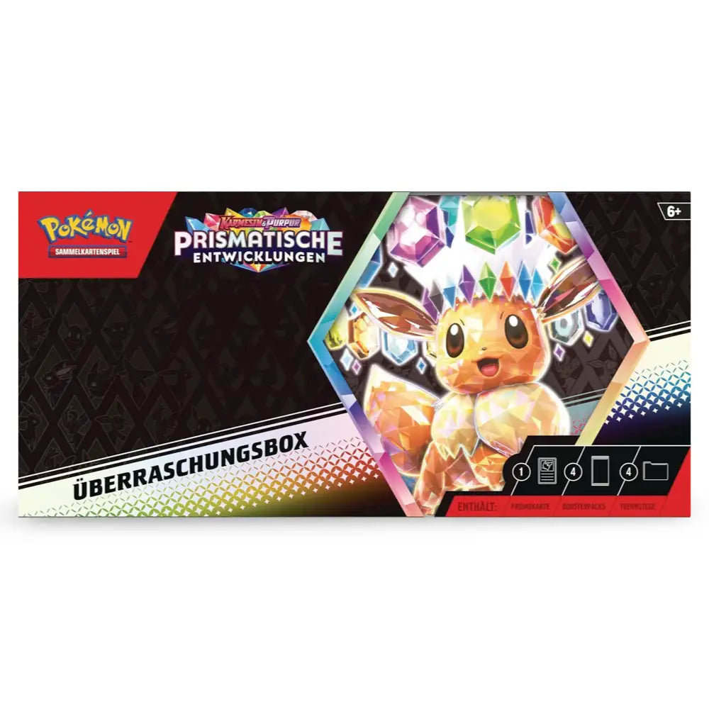 Pokemon Prismatische Entwicklungen Überraschungsbox CardsRfun