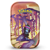 Shrouded Fable Mini Tin Rückseite – vollständige Inhaltsliste OVP sealed EN bestätigt