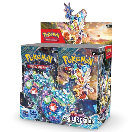 Pokemon Stellar Crown Booster Display mit 36 Boosterpacks – bei CardsRfun