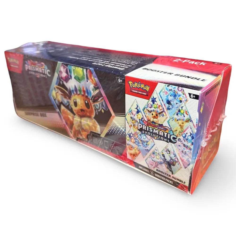 Pokemon Prismatic Evolutions Surprise Box & Booster Bundle - 2 Pack (US exklusive) CardsRfun