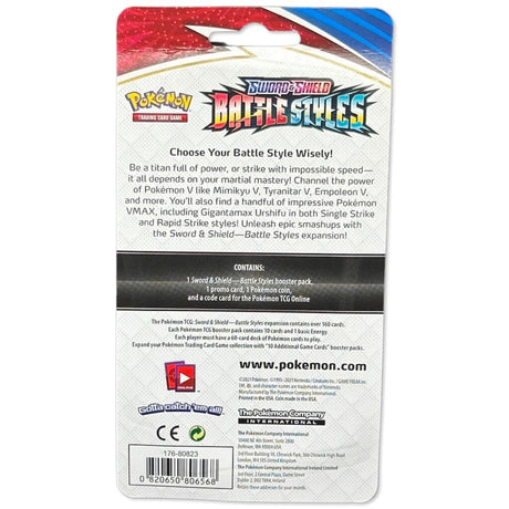 Battle Styles: 1-Pack Blister Charmander/ Arrokuda